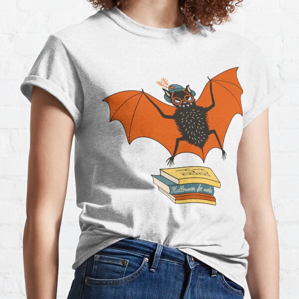 Bat granny in the library Classic T-Shirt