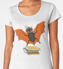 Bat mamie dans la bibliothèque T-shirt premium femme