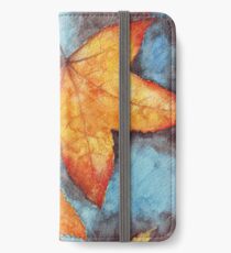 Fallen iPhone Flip-Case/Hülle/Klebefolie