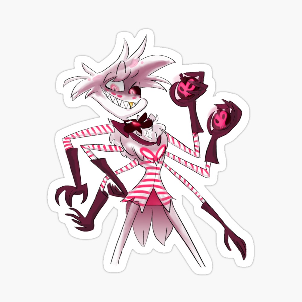 Angel Dust Hazbin Hotel Design