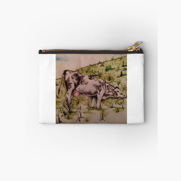 Item preview, Grazing Cow by Natalie Manifold designed and sold by literarylyme.