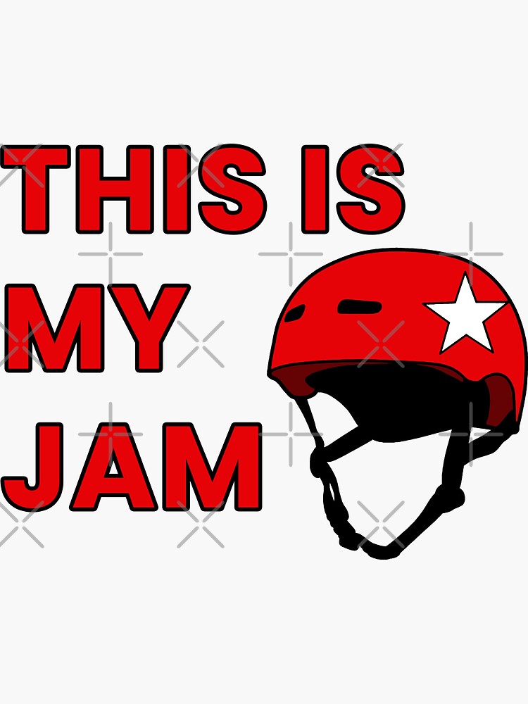 This Is My Jam Sticker For Sale By Fearcity Redbubble