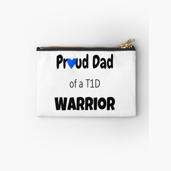 Item preview, Proud Dad Of A T1D Warrior  designed and sold by CatGirl101.