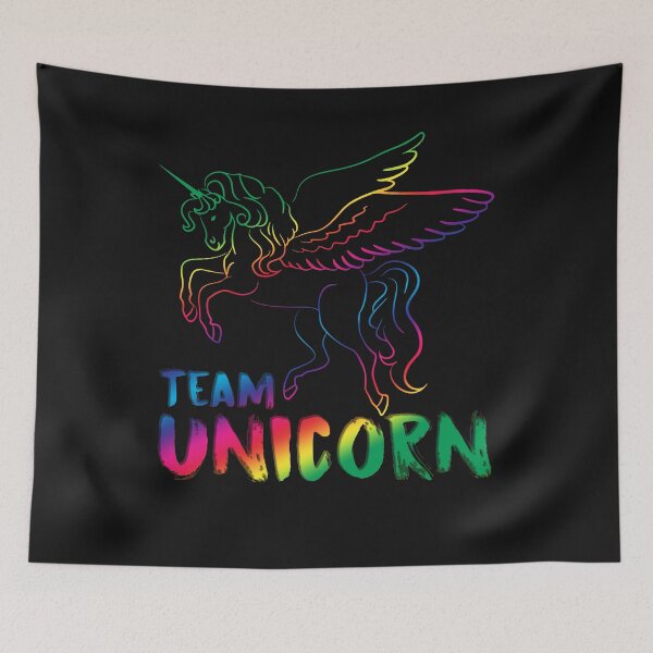 Artikelvorschau, Team Unicorn entworfen und verkauft von dtino.
