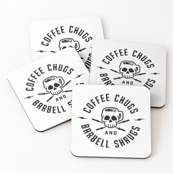 Item preview, Coffee Chugs And Barbell Shrugs v2 designed and sold by Brogress Project.