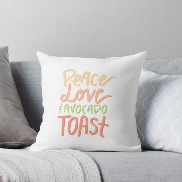 Item preview, Peace, Love & Avocado Toast designed and sold by Kylie Whittaker.