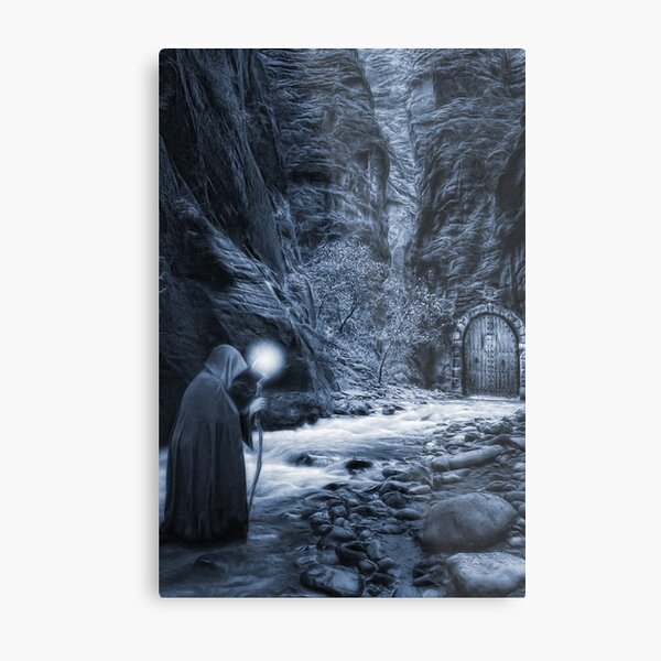 The Road Less Traveled Metal Print