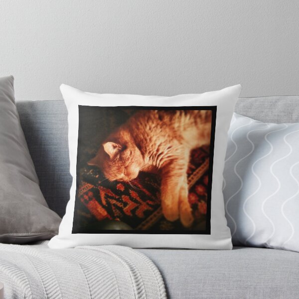 Item preview, Sleeping Ginger Tom Cat designed and sold by literarylyme.