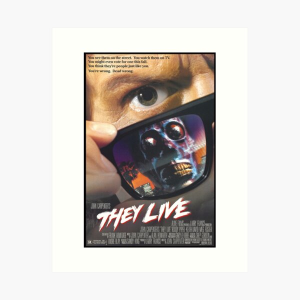 Item preview, They Live! designed and sold by Hoorahville.