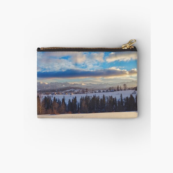 Item preview, Panorama de invierno de las montañas Tatry distantes designed and sold by Lukasz Szczepanski.