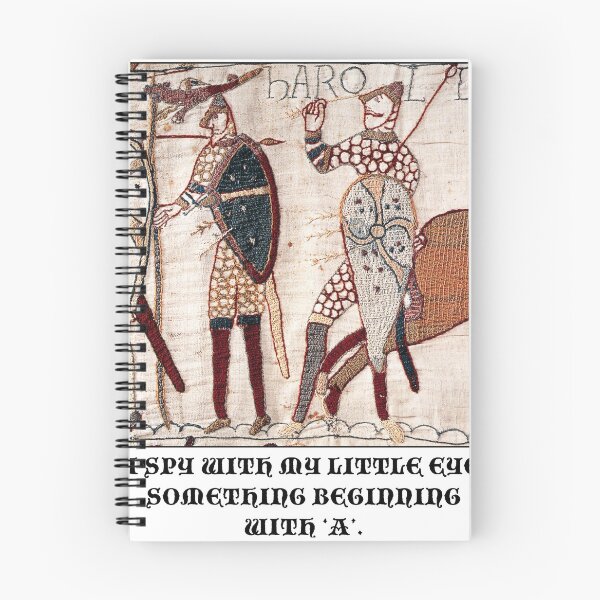 Item preview, Bayeux Tapestry - I Spy With My Little Eye Something Beginning With 'A'  designed and sold by Hoorahville.