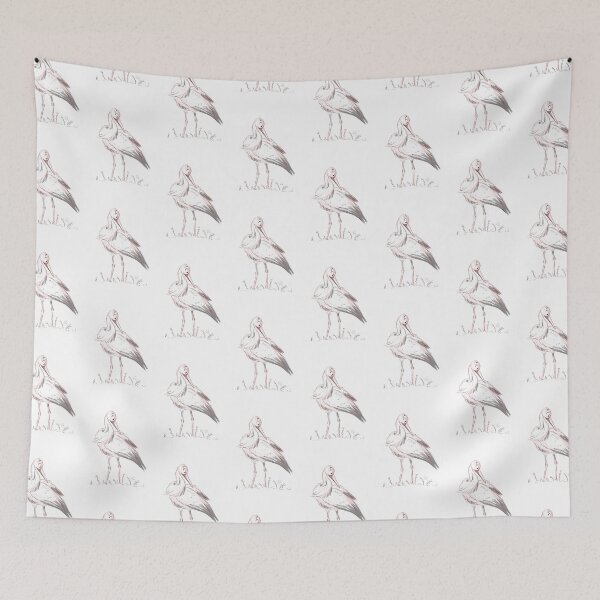 Item preview, Stork sketch designed and sold by Kayleigh  Elizabeth.