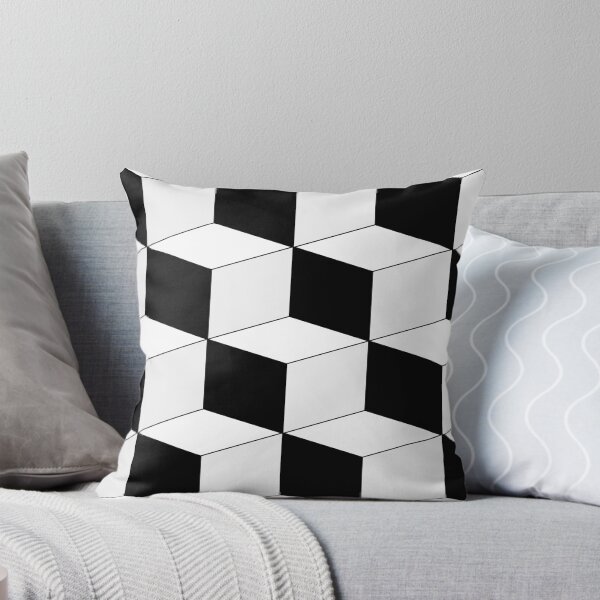 Item preview, Abstract geometric pattern - black and white. designed and sold by K.S ART.