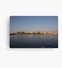 Eilat hotels Canvas Print