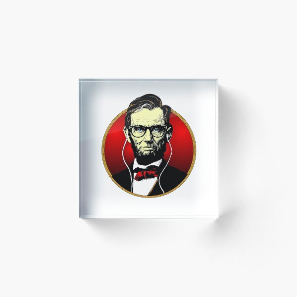 Artikelvorschau, Hipster Abe entworfen und verkauft von MrSmithMachine.