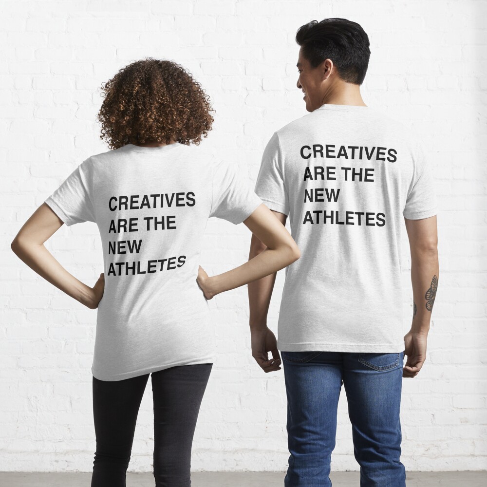 Modern athletics t-shirt design to appeal to college athletes