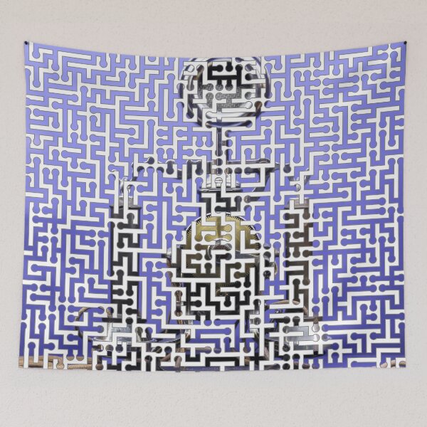 Item preview, Antique Telephone Maze Pattern designed and sold by AlienPretzel.