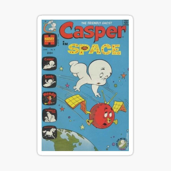 Casper The Friendly Ghost Stickers | Redbubble
