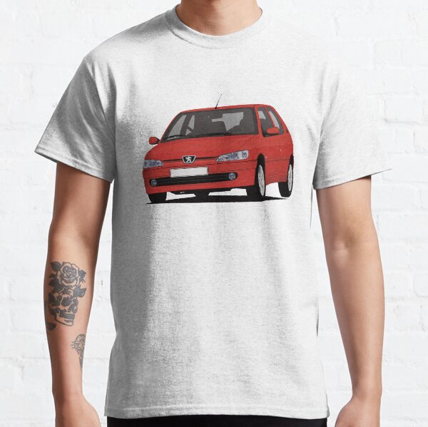 Peugeot 306 GTi-6 - Illustration - rot Classic T-Shirt