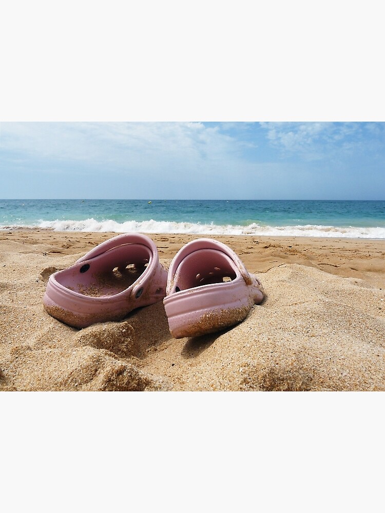 Crocs on the Beach