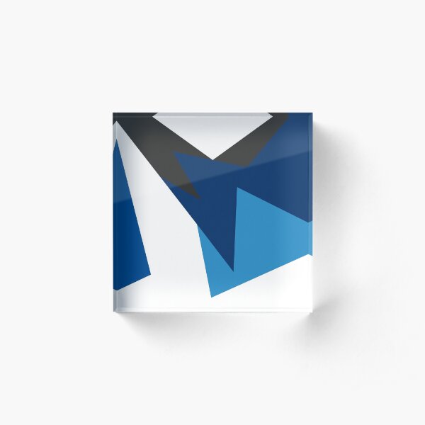 Jordan VII French Blue Acrylic Block