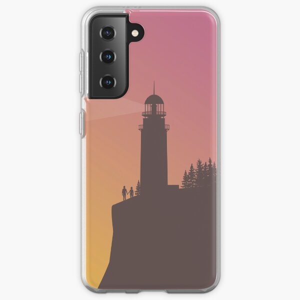 Life is Strange - Arcadia Bay Lighthouse with Chloe & Max Samsung Galaxy Soft Case