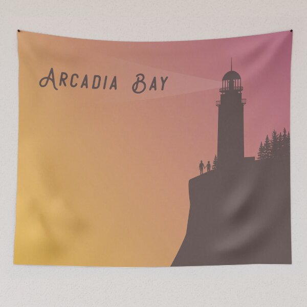 Item preview, Life is Strange - Arcadia Bay Lighthouse with Chloe & Max designed and sold by consumerofpasta.
