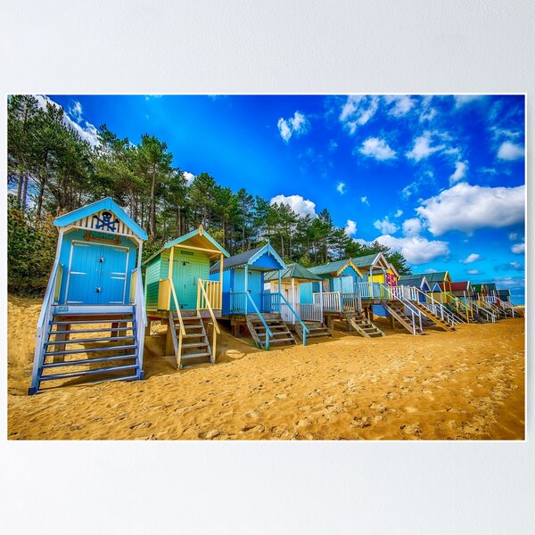 Item preview, Coloured Beach Huts 2 designed and sold by Chris Thaxter.