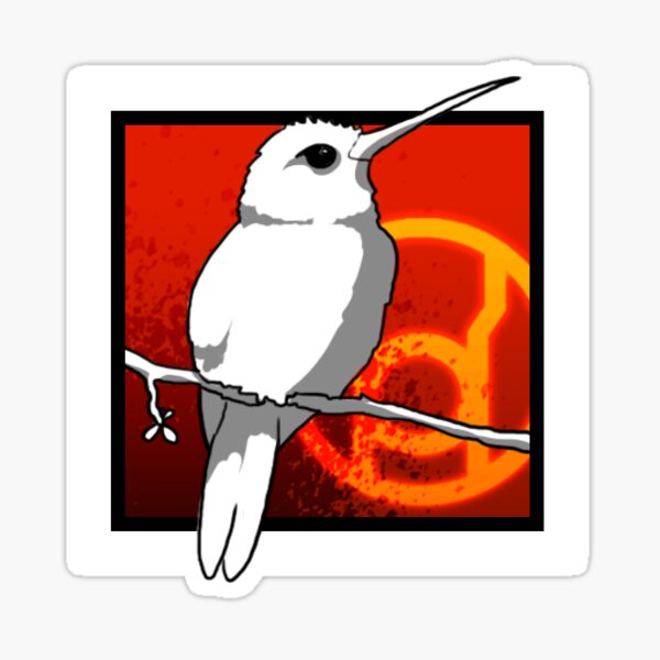 Icône Colibri Sticker