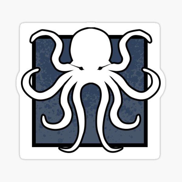 Icône Poulpe Sticker