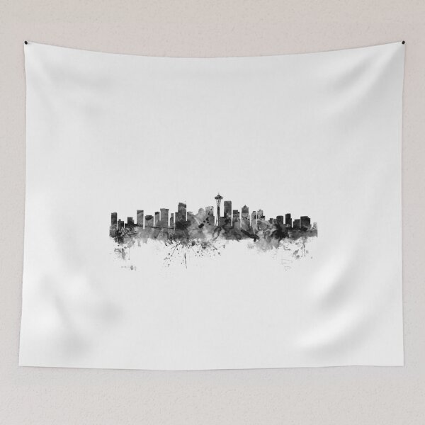 Item preview, Seattle Washington Skyline designed and sold by ArtPrints.
