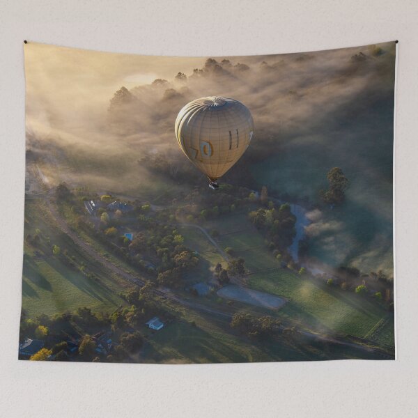 Item preview, Hot Air Balloon over the Yarra Valley, Victoria, Australia. designed and sold by Vicki Walsh.