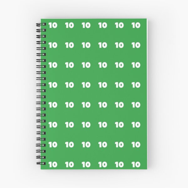 Item preview, Ten Number Charm Ten Art Print Gift designed and sold by TeesByDesign.