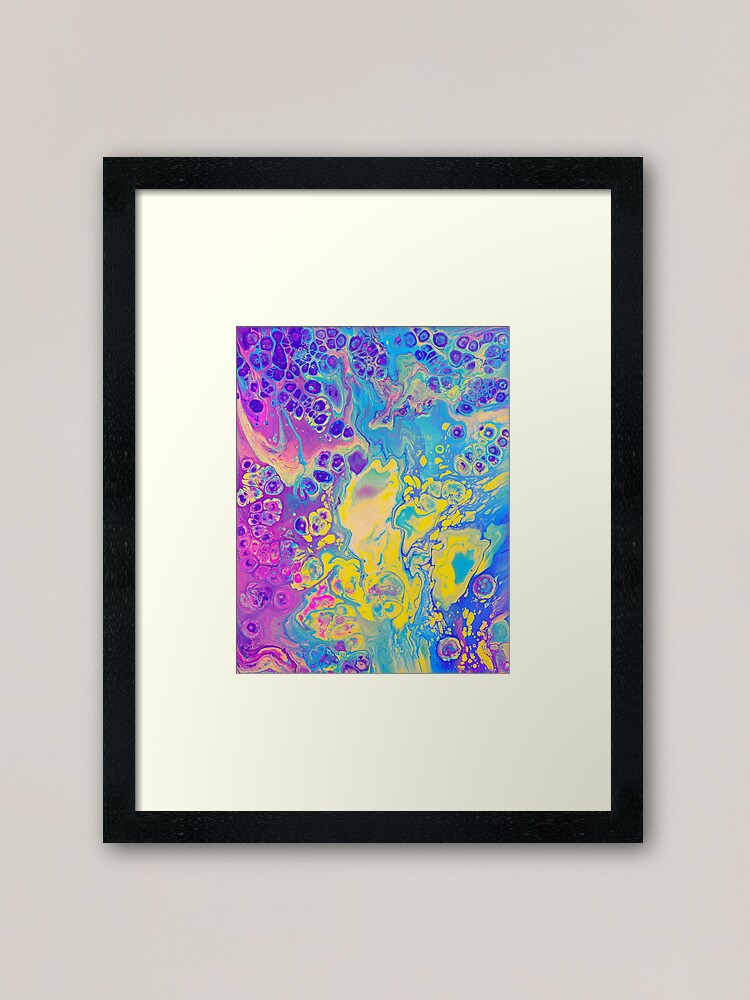 Alternate view of Unicorn Vibes Framed Art Print