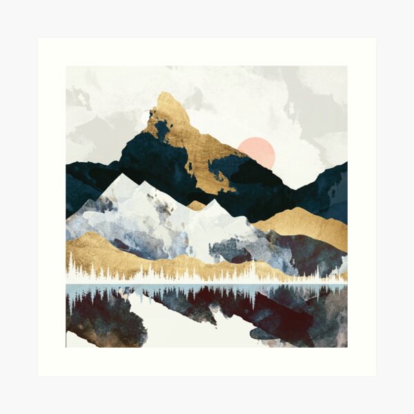 Winters Day Art Print
