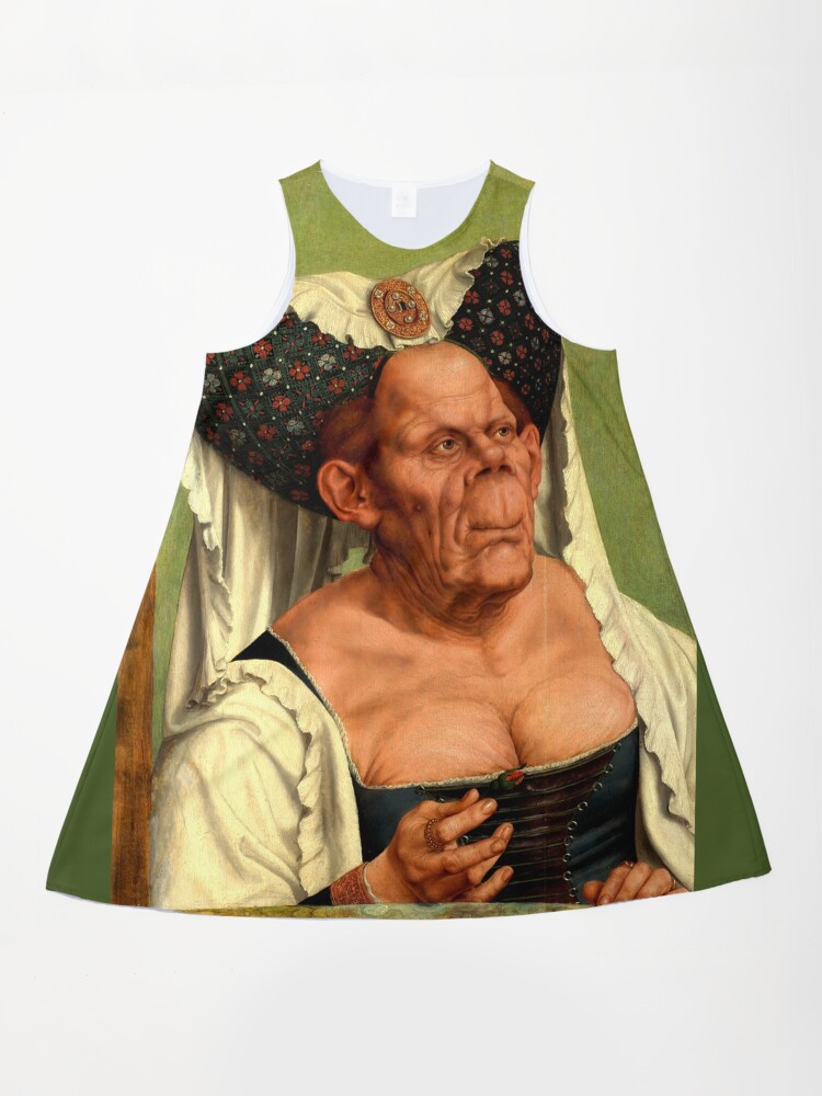 The Ugly Duchess - Quentin Matsys " A-Line Dress for Sale by BestPaintings | Redbubble The Ugly Duchess - Quentin Matsys " A-Line Dress for Sale by BestPaintings | Redbubble