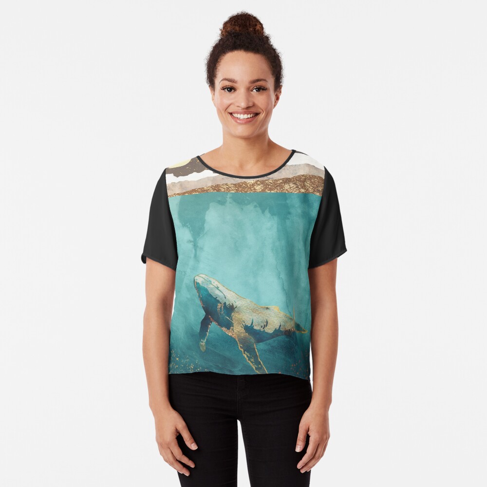 Artikel-Vorschau von Chiffon Top, designt und verkauft von spacefrogdesign.