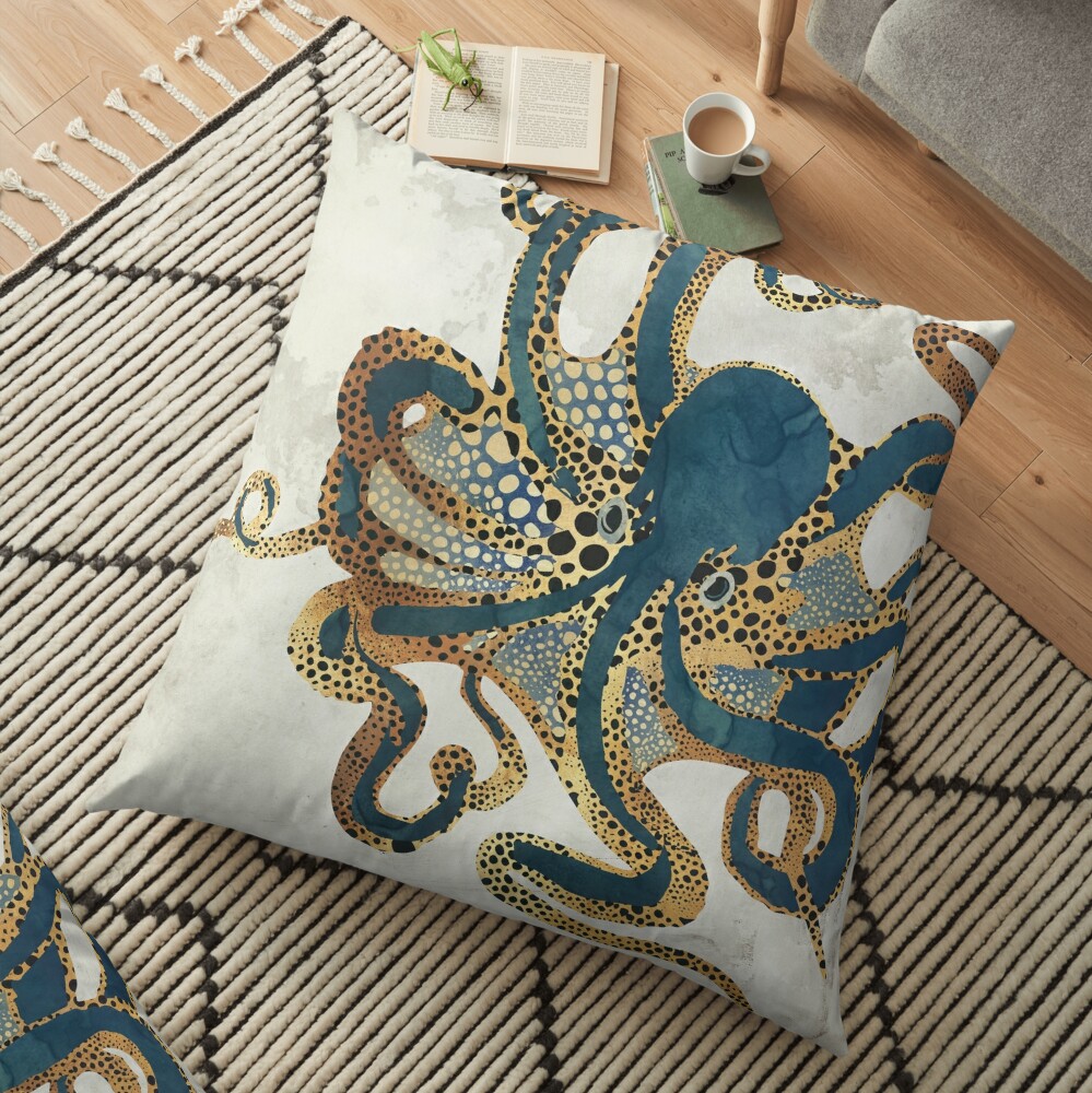Underwater Dream VI Floor Pillow