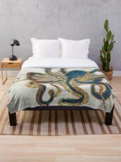 Underwater Dream VI Throw Blanket