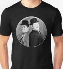 LAUREL AND HARDY, Stan Laurel and Oliver Hardy in their 1939 feature film called The Flying Deuces Slim Fit T-Shirt