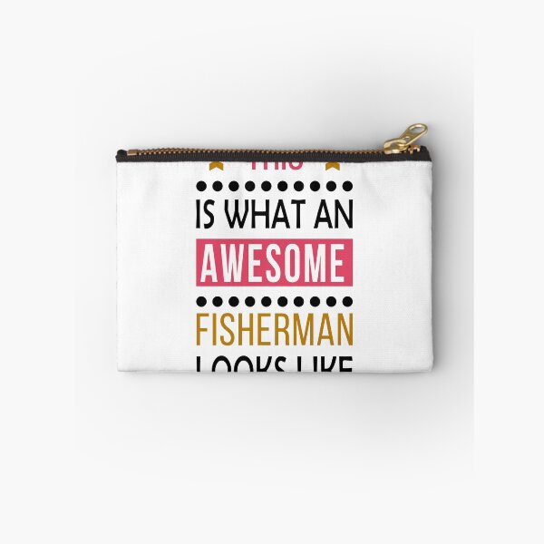 Item preview, Fisherman Awesome Looks Birthday Fishing Christmas Funny  designed and sold by smily-tees.