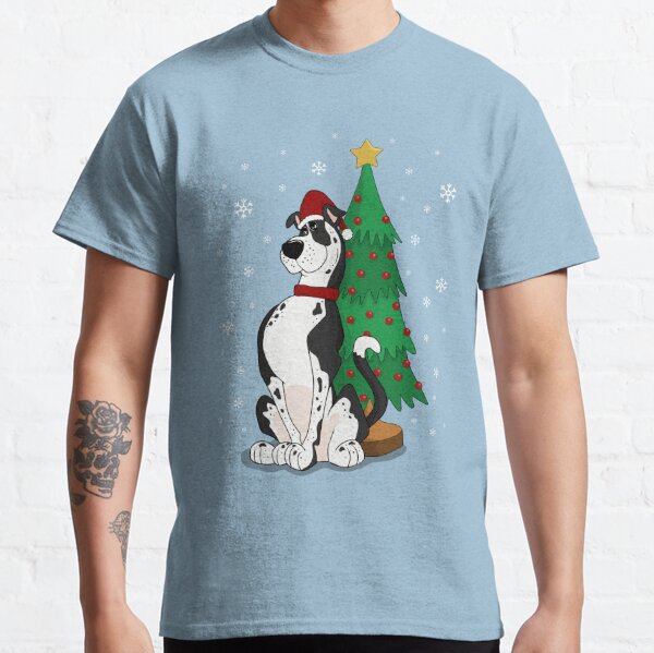 great dane christmas shirt