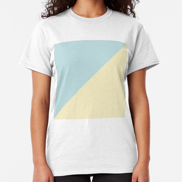 Simple pastel triangles Classic T-Shirt