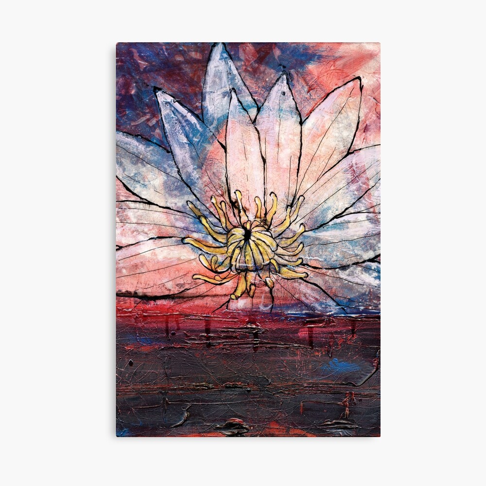 Crimson Lily Canvas Print
