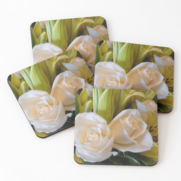 Item preview, Delicate Roses with Lilies designed and sold by Elaine Bawden.