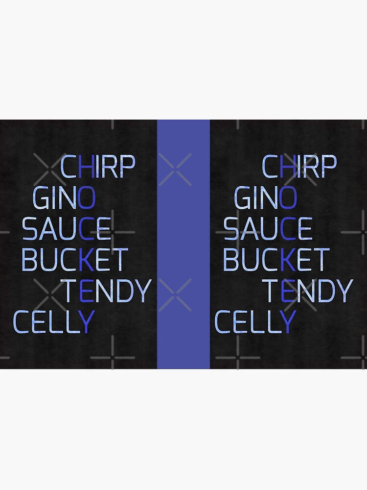"Hockey Slang Words, Gino, Celly, Chirp, Tendy" Hardcover Journal by