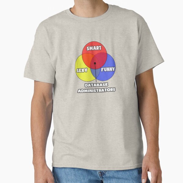 Item preview, Venn Diagram - Database Administrators designed and sold by TKUP22.