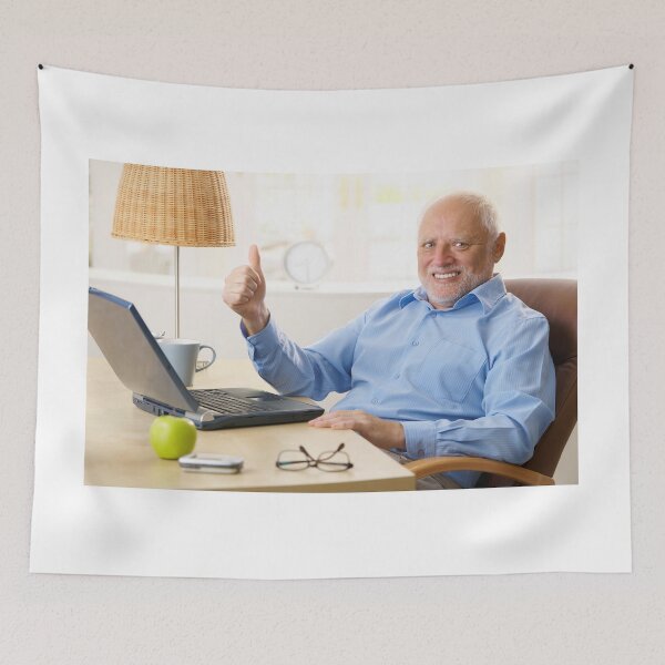 Item preview, Hide the Pain Harold designed and sold by Meme Economy.
