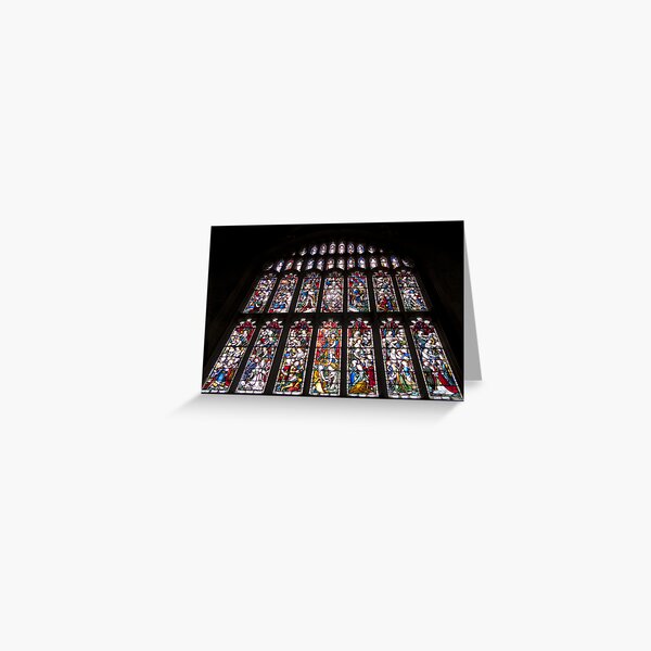 All Souls College Antechapel Window Greeting Card