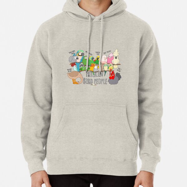 HWS SASSY COLLECTION - THE PARROT PANDEMONIUM Pullover Hoodie